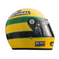 1989 AYRTON SENNA F1 FORMULA 1 HELMET HELM HAND-PAINT