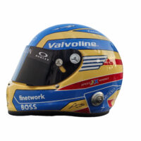 2024 FERNANDO ALONSO F1 FORMULA 1 HELMET HELM HAND-PAINT 1:1 WITH HANS