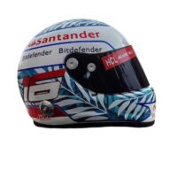 2022 CHARLES LECLERC F1 FORMULA 1 HELMET HELM HAND-PAINT WITH HANS
